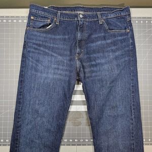 Levis 505 Jeans Mens 40x30 Blue Straight Fit Preppy Work Heritage Classic Biker